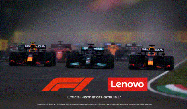 Formula 1 Partners With Lenovo to Bring Its Cutting-Edge Technology to Its Operations