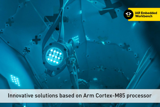 IAR 시스템즈가 Arm Cortex-M85 프로세서 기반 솔루션을 위한 혁신을 가속한다