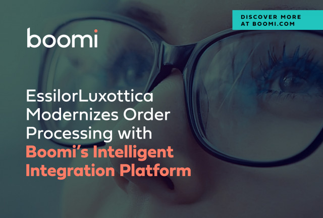EssilorLuxottica Modernizes Order Processing With Boomi’s Intelligent Integration Platform