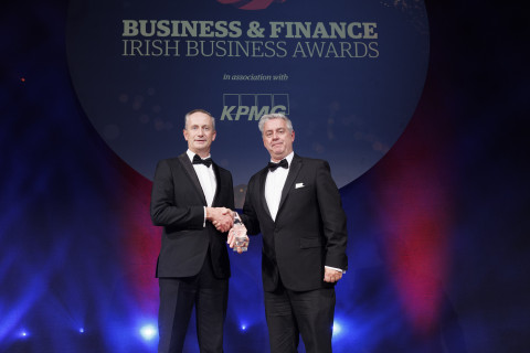 FINEOS Wins Elevation Award at Business &amp; Finance Awards