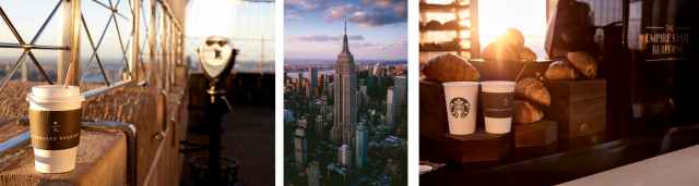 The Empire State Building Announces New Starbucks Reserve® Sunrise Experience