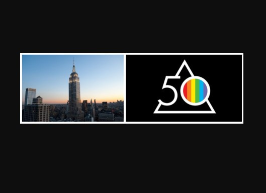 The Empire State Building to Light Up in Celebration of the 50th Anniversary of Pink Floyd’s ‘The Dark Side of the Moon’