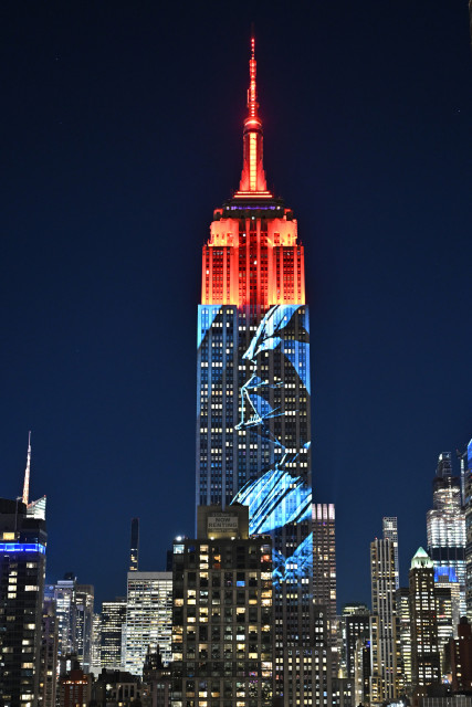 The Empire State Building Unveils Star Wars-Themed Takeover with a Dynamic Light Show, Interactive Fan Experiences, Celebrity Visit, and More (Photo: Business Wire)