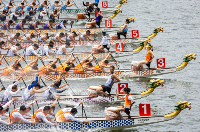 Over 170 teams and 4,000 dragon boat athletes from around the world will participate in the 2024 Hong Kong International Dragon Boat Races. (Photo: Hong Kong Tourism Board)
