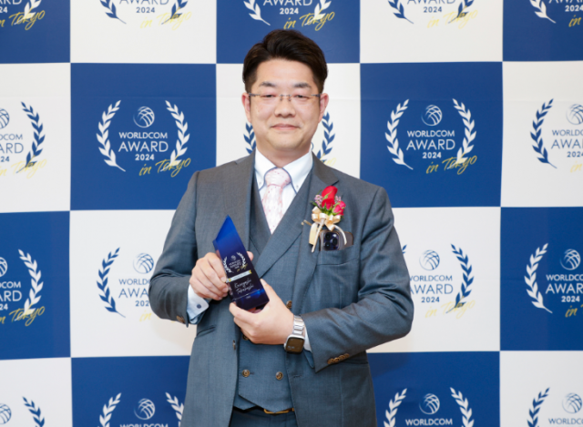 WORLDCOM AWARD 2024 winner - SAKURA Co.,Ltd. CEO: Kazuyoshi Takahashi (Photo: Business Wire)