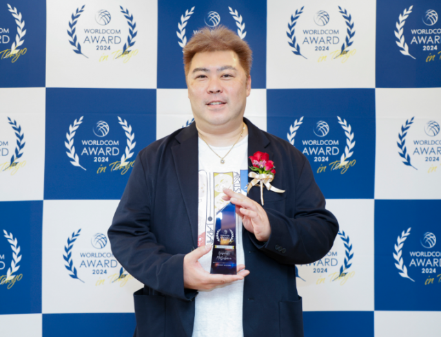 WORLDCOM AWARD 2024 winner - Arcuss Japan Inc. President and CEO: Nobuaki Matsubara (Photo: Business Wire)
