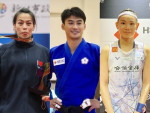 From left to right: Kuo Hsing-chun, Yang Yung-wei, and Tai Tzu-ying to represent Taiwan at the Paris