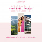 Mary Kay’s 2024 Sustainability report, released in July, is organized by environmental, social, and