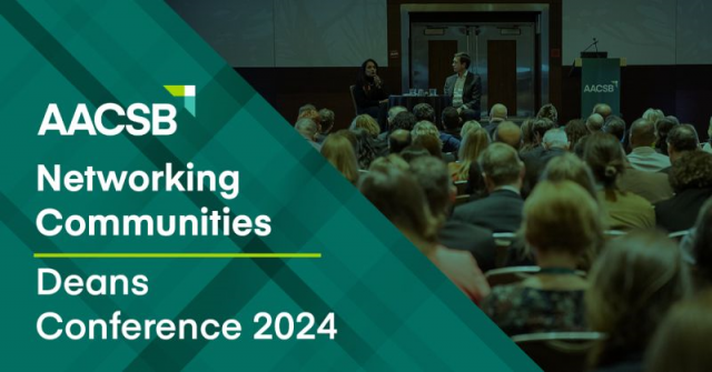 AACSB는 2025년 2월 네바다주 라스베이거스에서 개최되는 ‘Deans Conference’에서 AI 기술의 선도적 사상가인 Ethan Mollick이 기조 연설자로 나설 예정이라고 발표했다(이미지=2024 Deans Conference 웹페이지 갈무리)