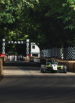 The IAC AV-24, a racecar driven by AI, sets autonomous record at the Goodwood Festival of Speed. (Ph