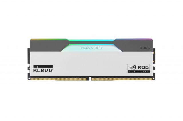 KLEVV ‘CRAS V RGB ROG CERTIFIED DDR5’ 메모리