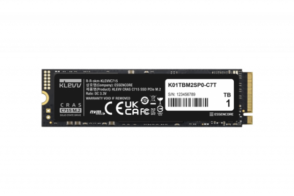 CRAS C715 PCIe Gen3x4 NVMe M.2 SSD