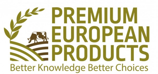 Premium European products 캠페인 공식 로고