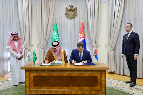 The Saudi Fund for Development (SFD) has signed three development loan agreements with the Republic of Serbia worth $205 million to fund key projects (Photo: AETOSWire)