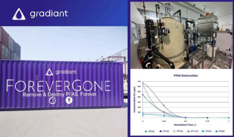 Gradiant&amp;#039;s ForeverGone all-in-one solution and testing data for industrial wastewater (Photo: Business Wire)