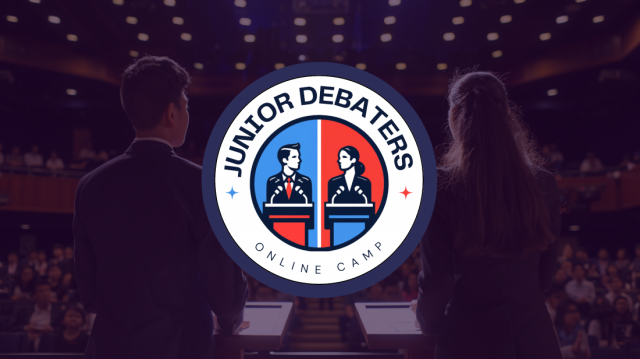 Official Logo of Global Junior Debaters