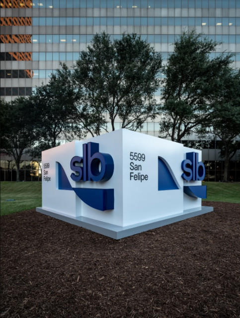 The exterior of the SLB headquarters in Houston, Texas. (Photo: Business Wire)