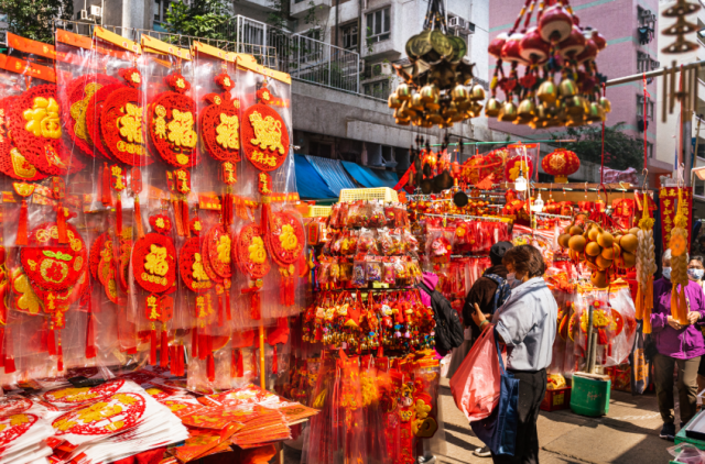 Visit CNY-themed décor streets to discover classic and modern decorations (Stock photo, credit: Hong Kong Tourism Board)