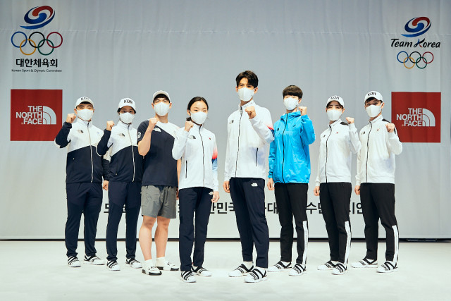 영원아웃도어가 공개한 도쿄올림픽 대한민국 국가대표 공식 단복
