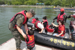 해병대 고무보트 무료 승선 체험