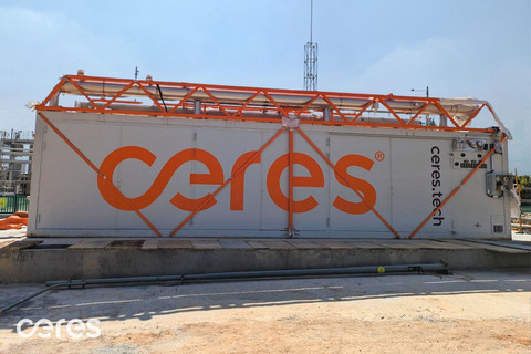 Ceres container at Shell R&amp;D facility in Bangalore (Photo: Business Wire)