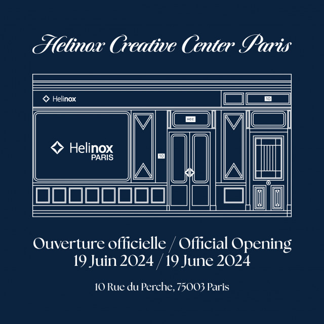 헬리녹스 크리에이티브 센터 파리(HCC 파리) 그랜드 오프닝 포스터