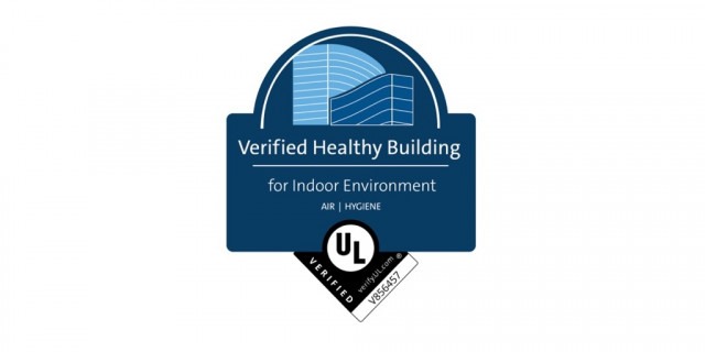 The Grand Hyatt Seoul achieved the UL Verified Healthy Building Mark for Indoor Environment issued by UL Solutions. To receive this verification, UL Solutions assessed the Grand Hyatt’s indoor air and water quality, building cleanliness, lighting and acoustics. UL Solutions also confirmed that policies and plans have been developed and enacted to support the continual advancement of overall indoor environmental quality. (Graphic: Business Wire)