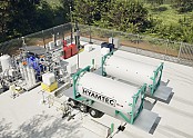 Aerial view of ammonia cracker site (Photo: Business Wire)