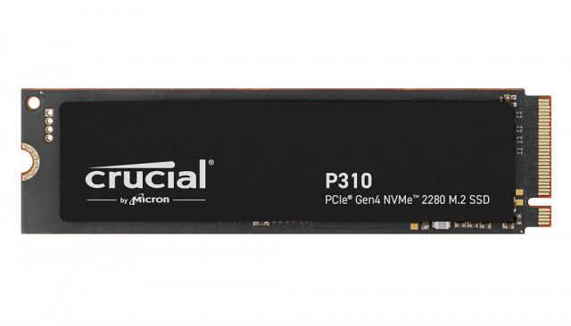 마이크론 크루셜 P310 Gen4 NVMe SSD는 Gen3 NVMe SSD 대비 2배 빠르고, SATA 대비 20배 빠른 최대 16GT/s 전송속도 규격인 PCIe Gen4 인터페이스를 적용, 성능은 최대 2TB 용량 제품 기준 7100MB/s 순차 읽기, 6000MB/s 쓰기 속도를 제공한다