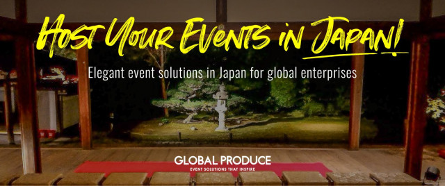 Global Produce Launches Full-Scale Production of “Event Hosting in Japan” for Overseas Companies (Graphic: Business Wire)