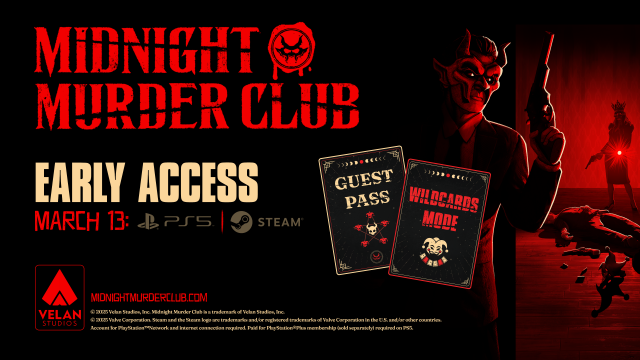 SIEK ‘Midnight Murder Club’ PS5 및 PC로 얼리 액세스 시작